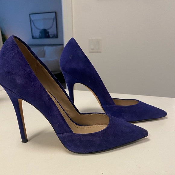 Jean-Michel Cazabat suede pumps. Size 36 1/2 - Picture 2 of 6